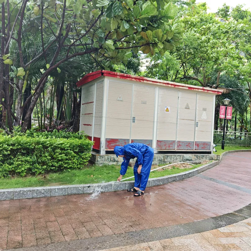 臺風(fēng)"蝴蝶"防御戰(zhàn)|百雀物業(yè)人的72小時守護(hù)日記